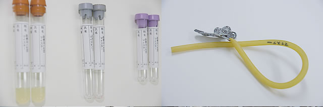 血液採取用スピッツ/駆血帯